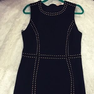 Philosophy Studded Cut-Sew Dress